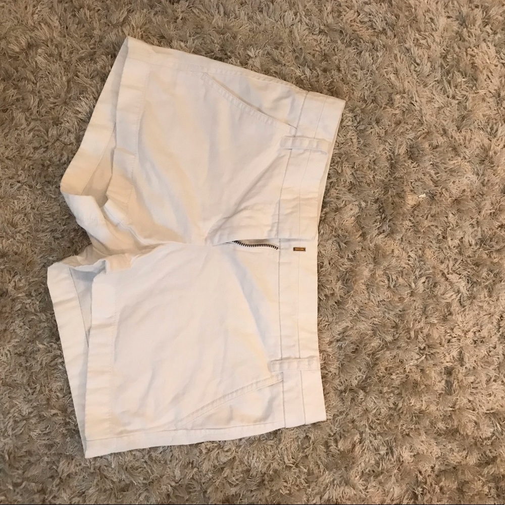 JCREW White chino shorts